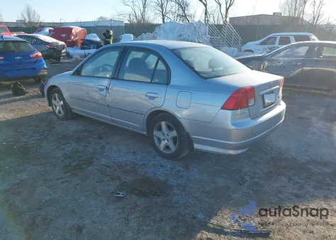 2004 Honda Civic Ex z USA, uszkodzony, nr VIN 2HGES26804H629513